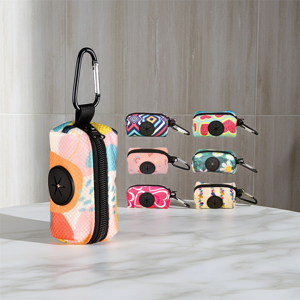 1–2 Pack Universal Poop Bag Holder — Eco, Leash-Compatible (Holder only)