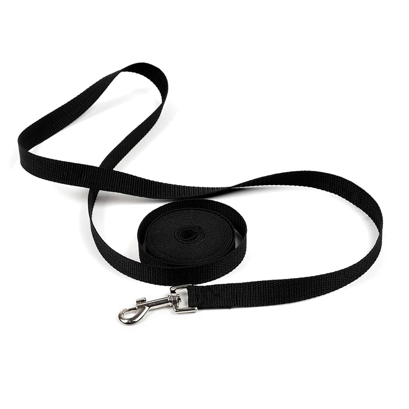 YUDODO Nylon Dog Leash — Strong, Lightweight Lead (1.5 m–10 m, 2 cm Width)