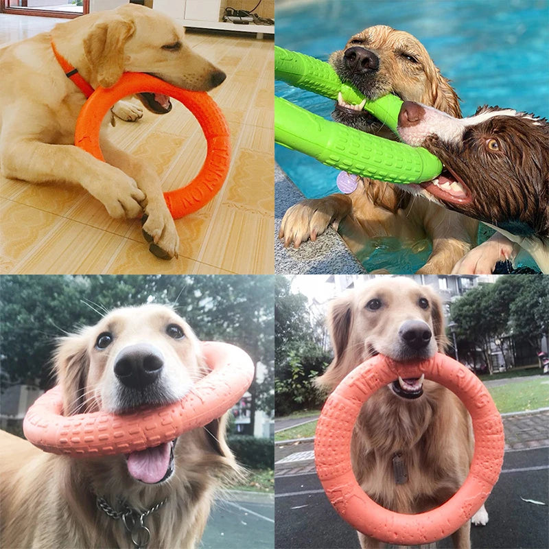 Pull & Play EVA Ring — Tough Tug Toy for Energetic Dogs