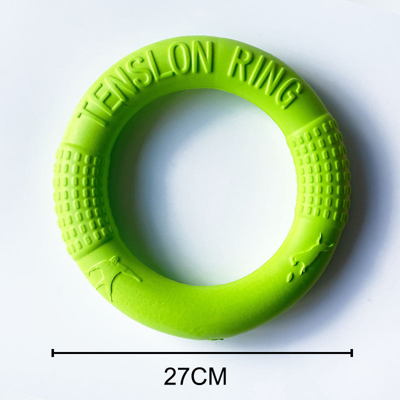 Pull & Play EVA Ring — Tough Tug Toy for Energetic Dogs