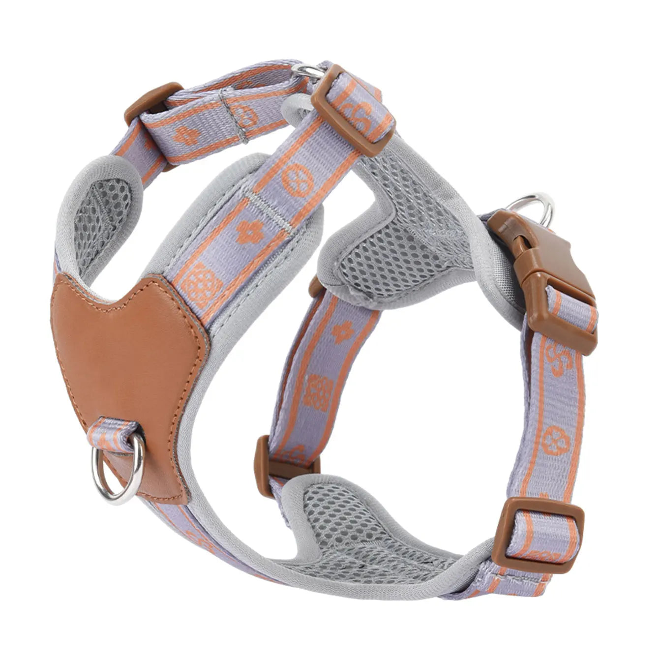 Leather Dog Harness — Adjustable, Buckle Closure