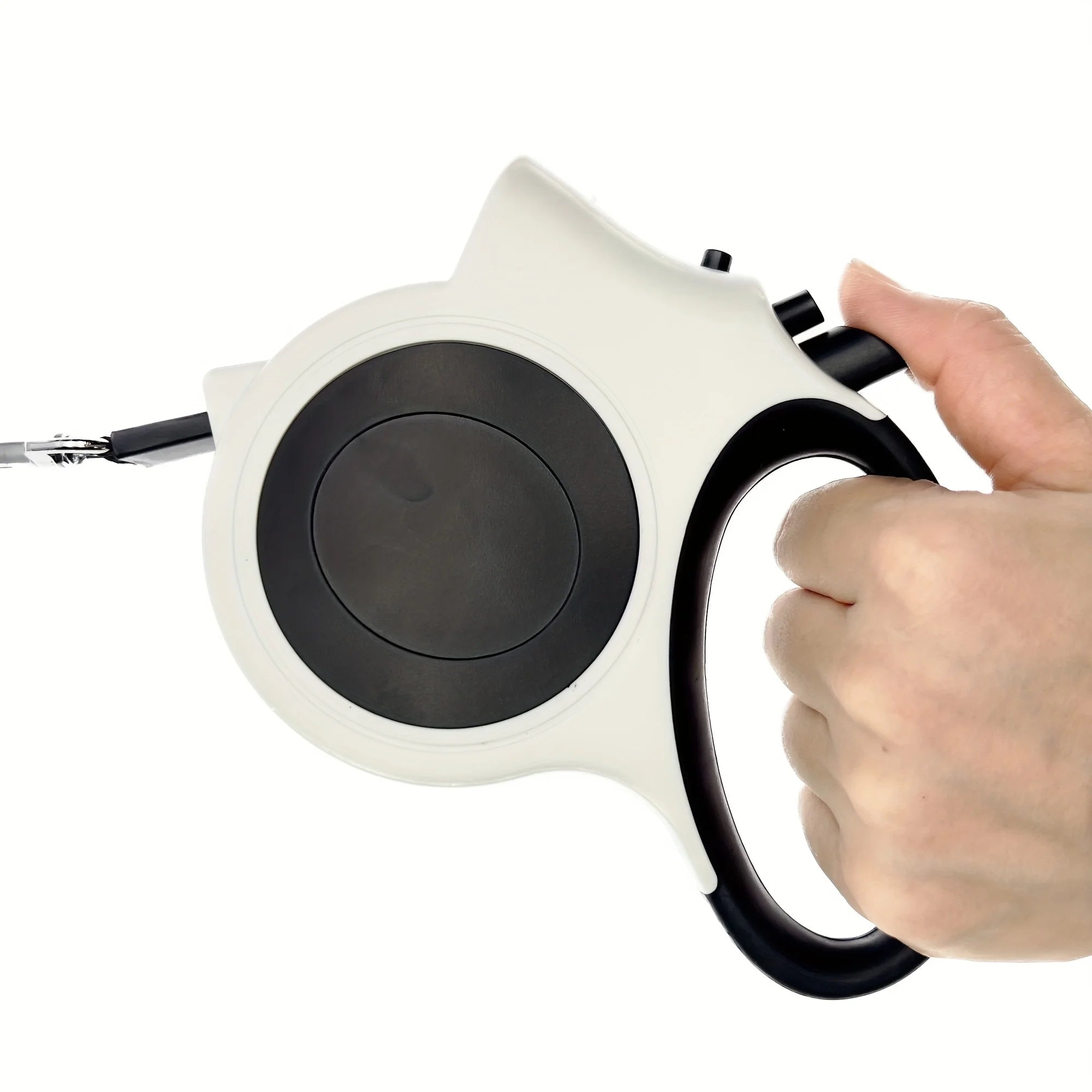 Retractable Dog Leash — Nylon Tape, One-Hand Brake