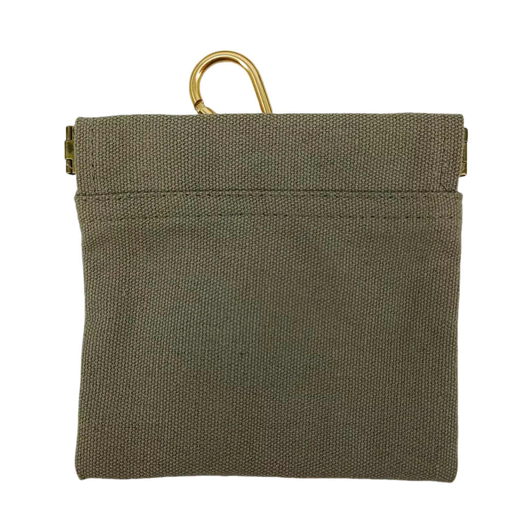 Canvas Treat Bag — Large-Capacity Training Pouch, Auto-Close, Waist Clip