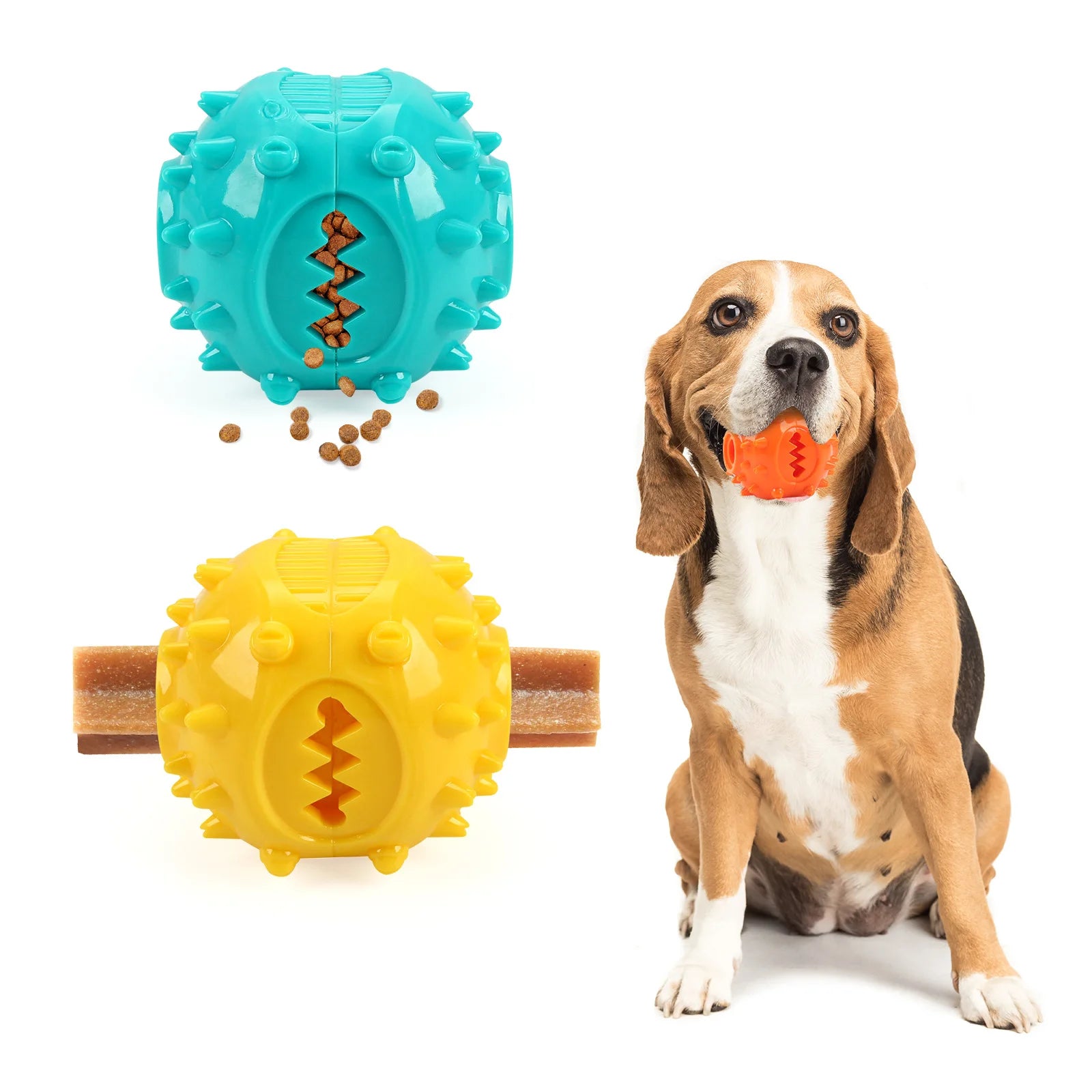 TPR Dog Ball — Durable, High-Bounce Play (Battery-Free)