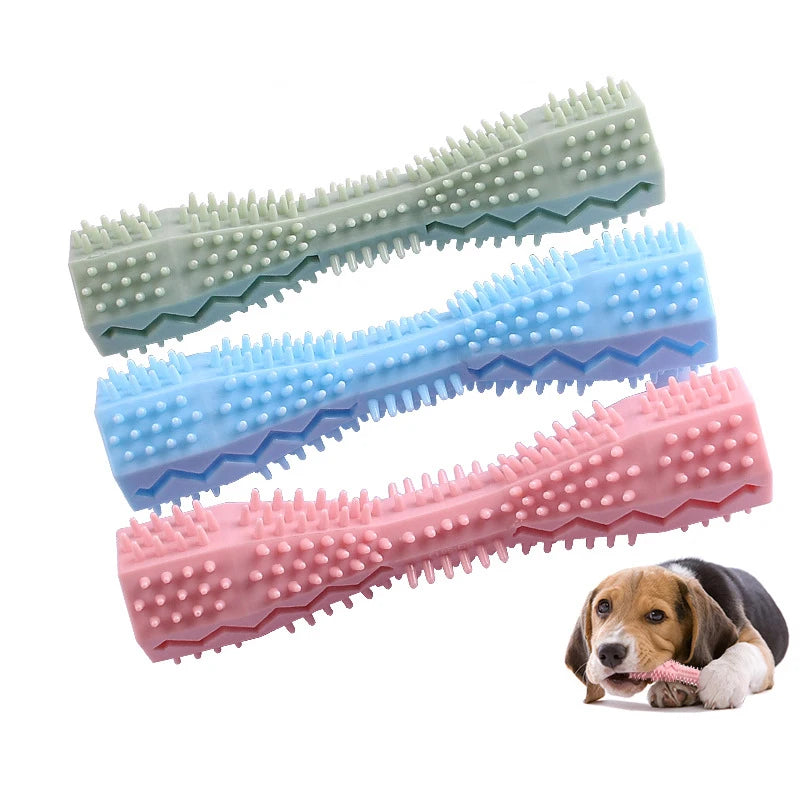 Dog Toothbrush Chew Toy — Molar Cleaning for Small Dogs