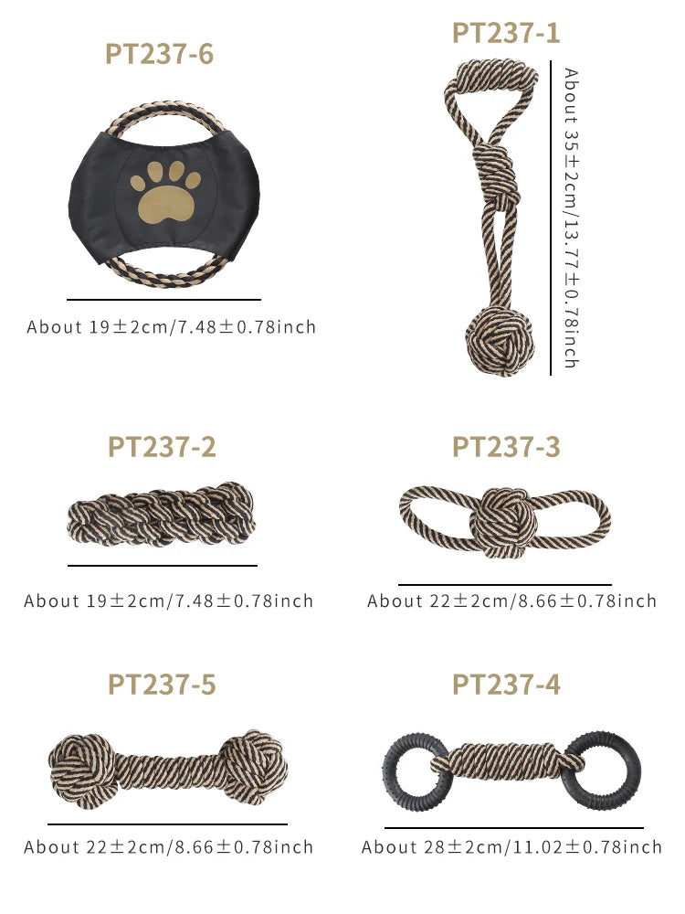 Rope Tug Toy for Dogs — Interactive Chew, Great for Training