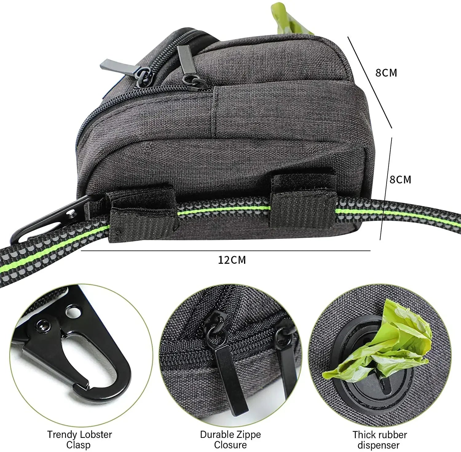 MOONBIFFY Training Leash — Linen Lead for Dogs & Cats (Battery-Free, Non-Smart)
