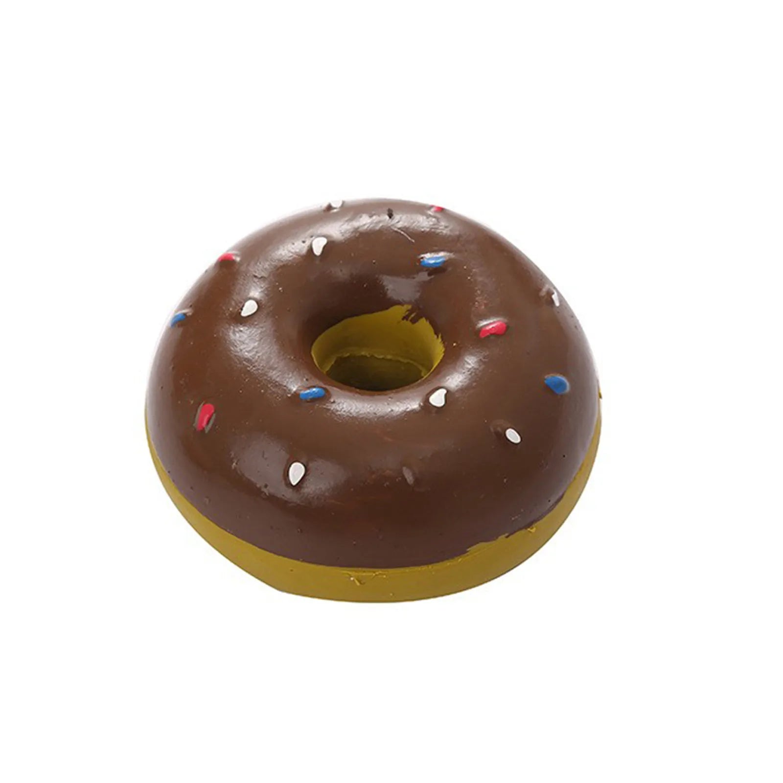 Durable Donut Dog Toy — Grinding & Cleaning Relief