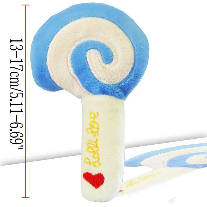 Puppy Plush Bone — Squeaky Chew Toy for Small Breeds