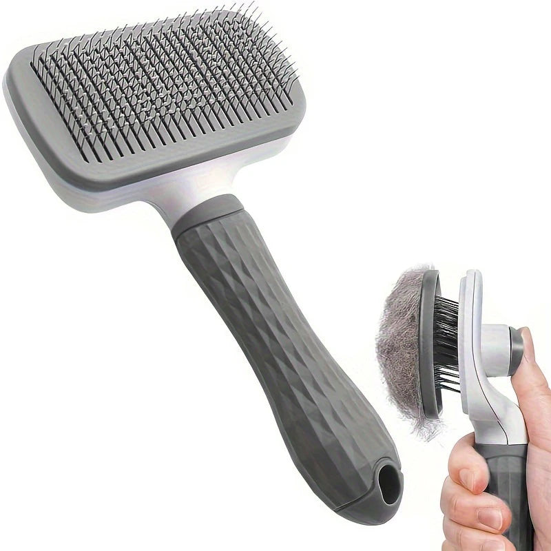 Pet Hair Remover Brush — Gentle Deshedding