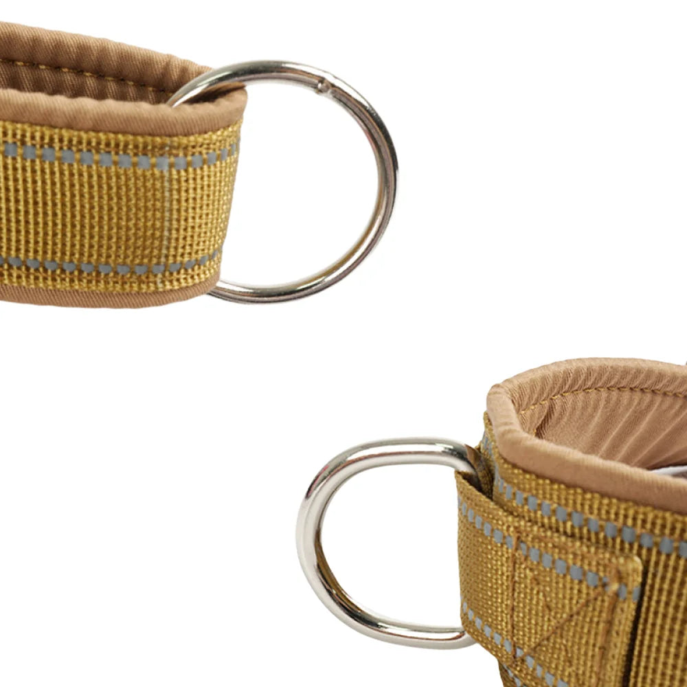 Tactical-Style Dog Harness — Oxford Nylon, Dual Leash Points, Traffic Handle (S/M/L/XL)