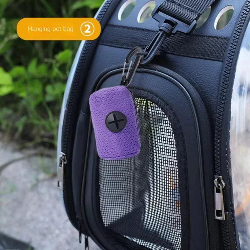 Poo On-the-Go — Clip-On Waste Bag Holder