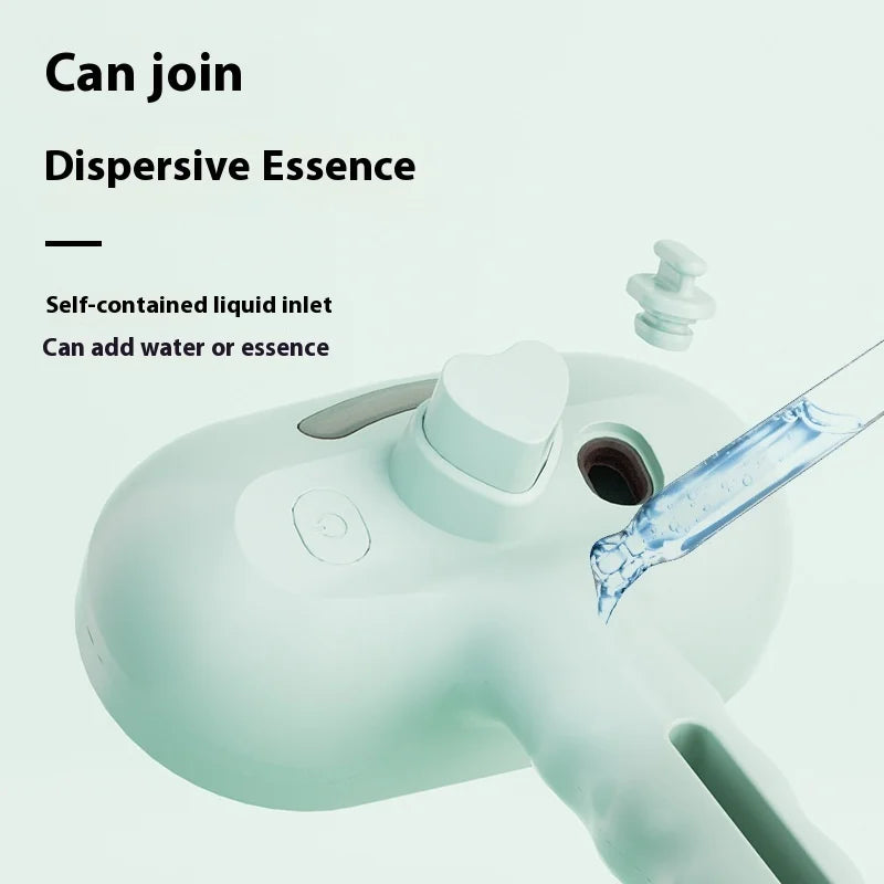 USB Rechargeable Pet Spray Brush — Steam-Assist Grooming Comb