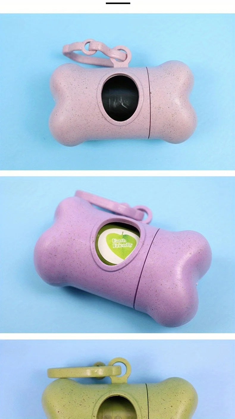 Walk Dog Poop Bag Kit — Dispenser & Trash Bags