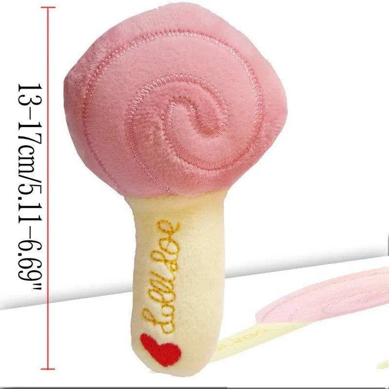 Puppy Plush Bone — Squeaky Chew Toy for Small Breeds