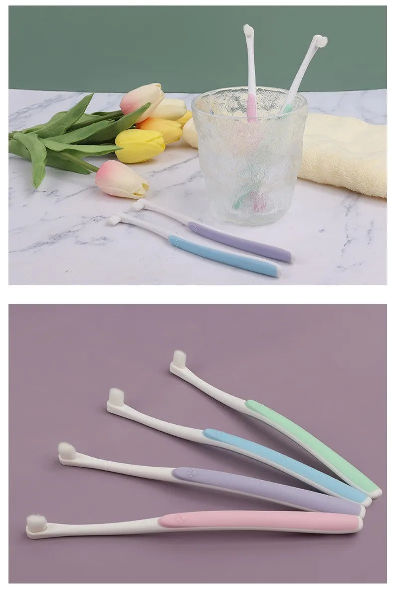 Soft Dog Toothbrush — Gentle Teeth & Gum Cleaning