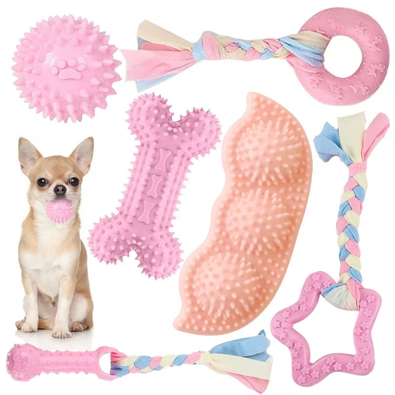Rubber Chew Toy — Durable, Non-Electronic