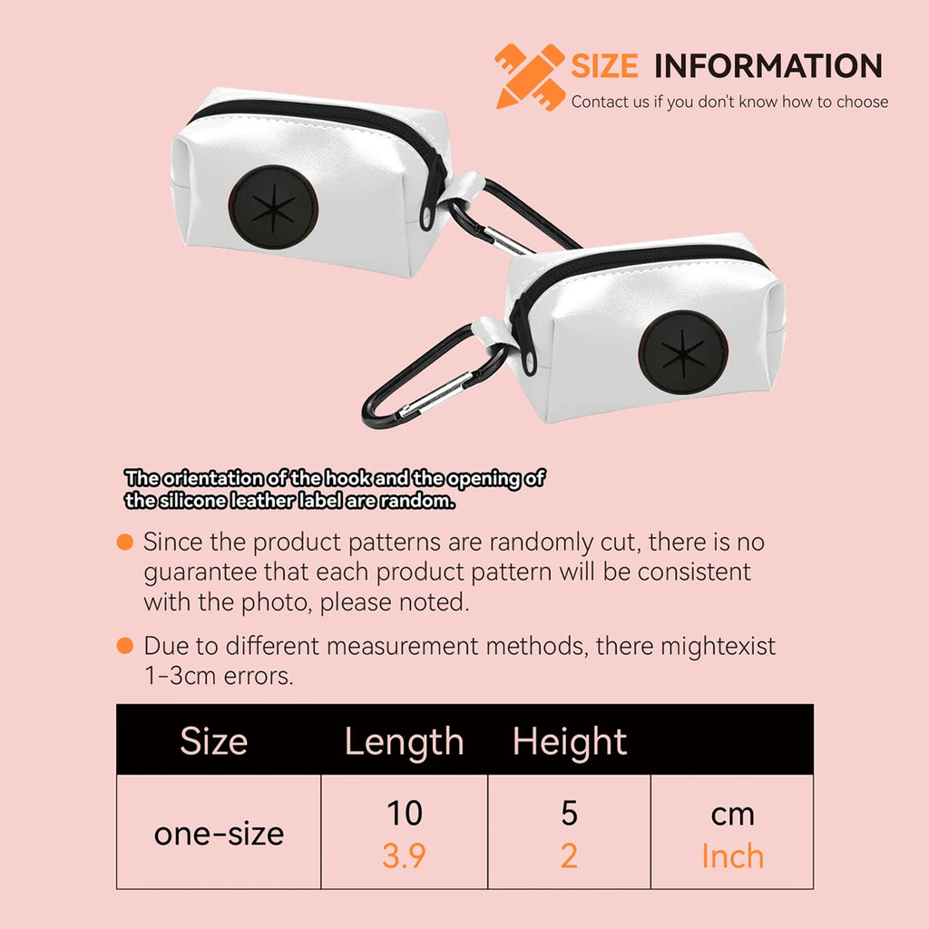 1–2 Pack Universal Poop Bag Holder — Eco, Leash-Compatible (Holder only)