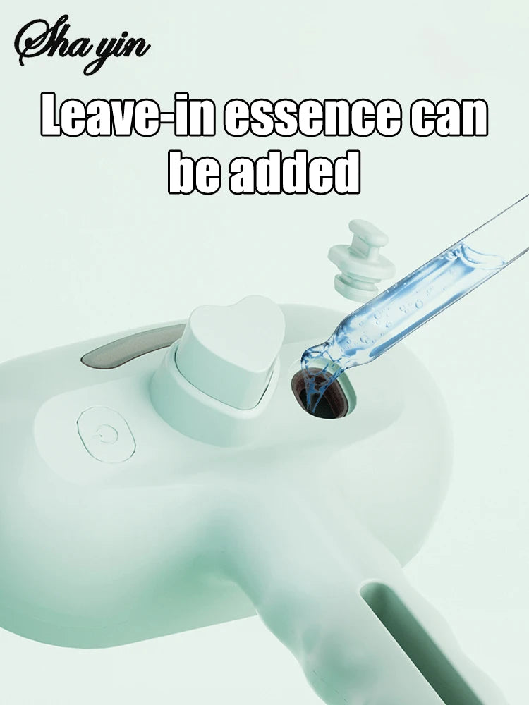 Steam Spray Dog Brush — Gentle Detangling & Shine