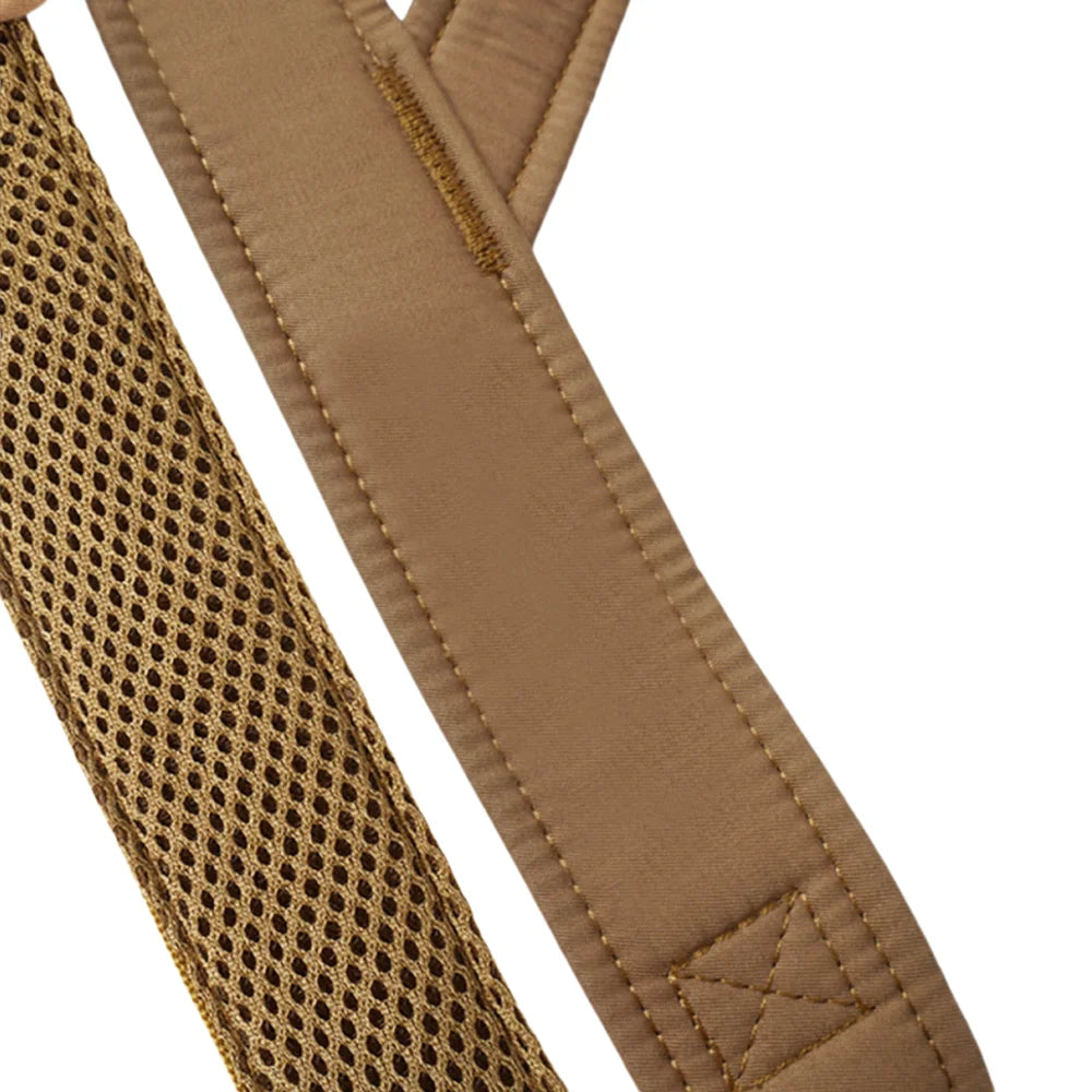 Tactical-Style Dog Harness — Oxford Nylon, Dual Leash Points, Traffic Handle (S/M/L/XL)