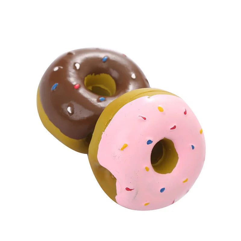 Durable Donut Dog Toy — Grinding & Cleaning Relief
