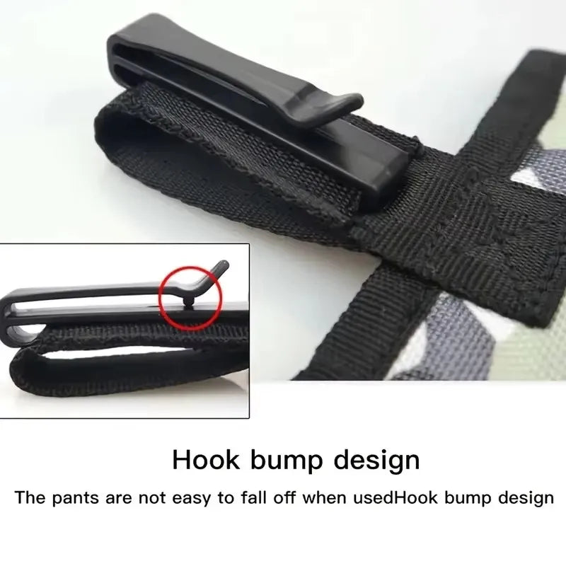 Pet Treat Bag — Oxford Cloth Pouch with Belt Buckle & Mesh Pocket (9×4×13 cm)