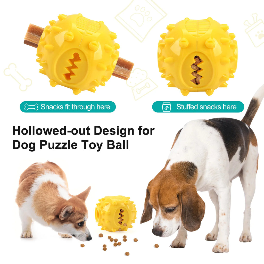 TPR Dog Ball — Durable, High-Bounce Play (Battery-Free)
