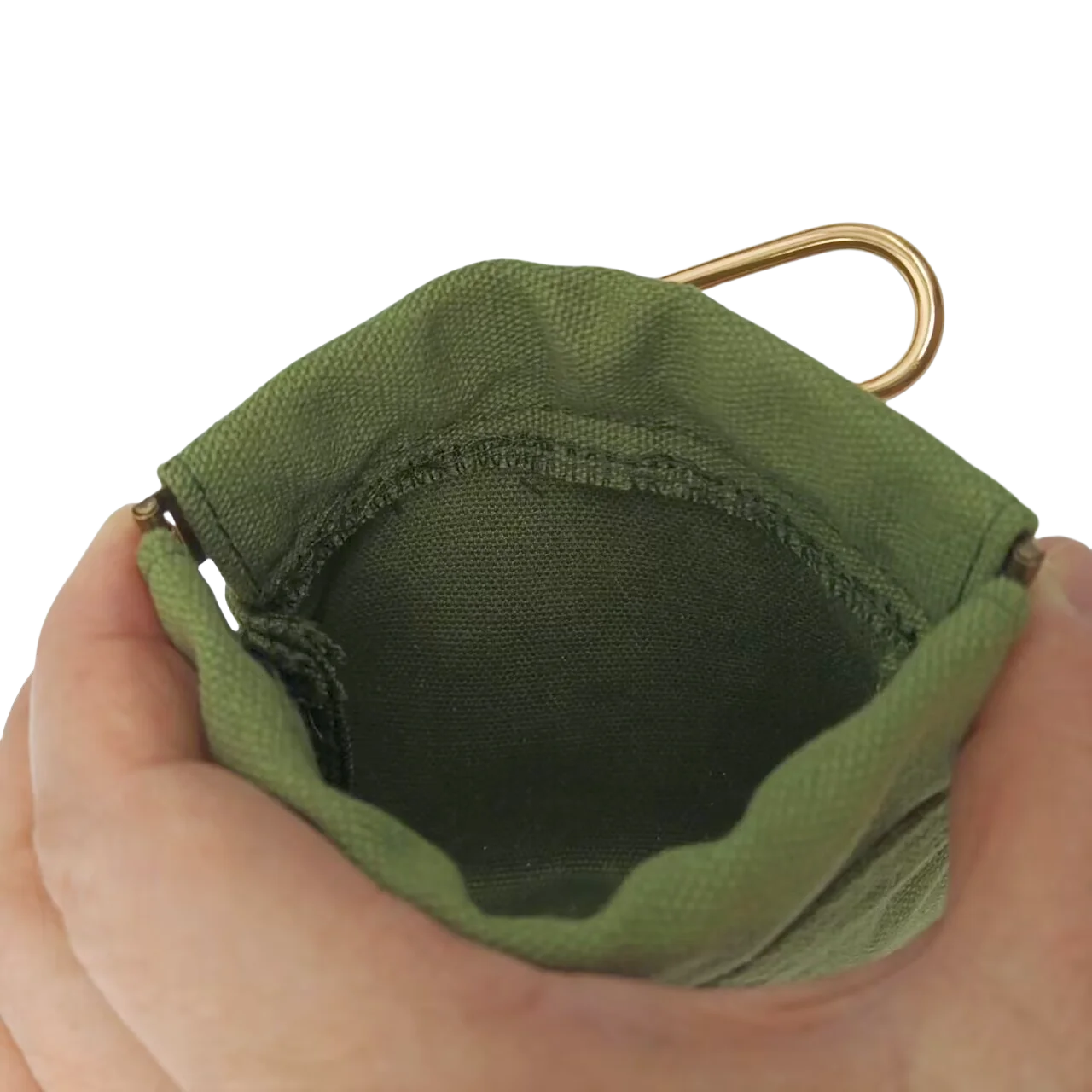 Canvas Treat Bag — Large-Capacity Training Pouch, Auto-Close, Waist Clip