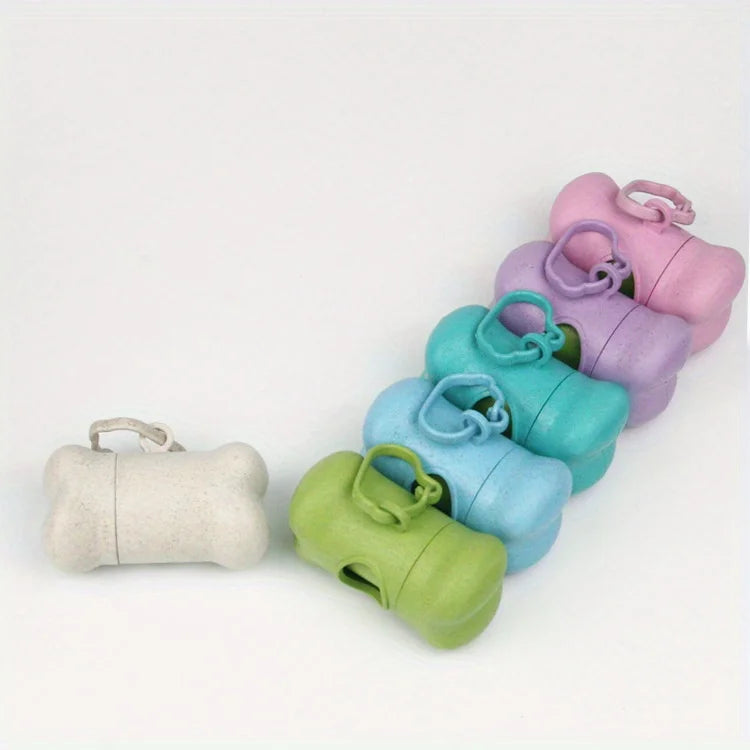 Walk Dog Poop Bag Kit — Dispenser & Trash Bags